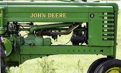 Historischer John Deere Traktor