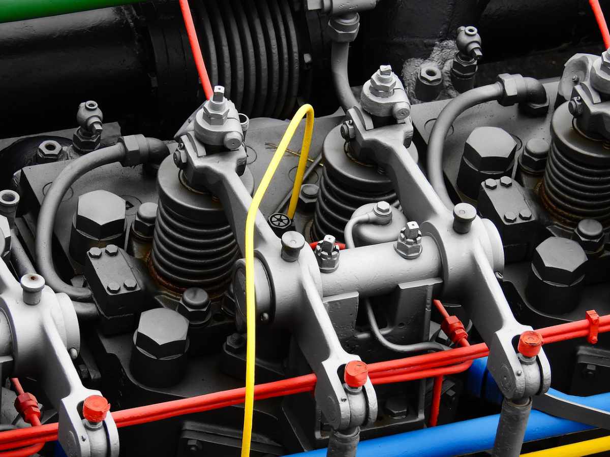 Moderner Dieselmotor